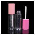 Sub-bottling love-shaped lip gloss bottle lip glaze empty tube transparent bottle plastic empty bottle makeup packaging. 