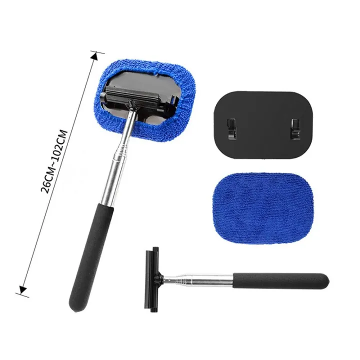 New%202%20IN%201%20Glass%20Wiper%20Telescopic%20Handheld%20Window%20Cleaner%20Multifunctional%20Window%20Squeegee%20for%20Car%20-%20Image%202