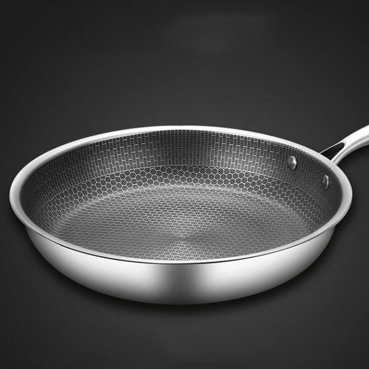 Honeycomb%20Structure%20Hex%20Design%20Non-stick%20%20Fry%20Pan%2024%20cm%20Stainless%20Steel%20-%20Image%209