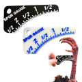 New Multifunctional Wild Turkey Spur Gauge Portable Compact Turkey Spur Measure Ruler Durable Turkey Spur Age Measurement Tools Determine Turkey Age and Size. 