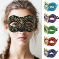 Lightweight material Prince Half face coverage Retro Painted Retro style for Costume parties Cosplay events Masquerade party. 