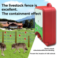 Electric Fence Charger for Containing Livestock and Preventing Wild Animals Intruding Electronic Fence Host EU Plug. 