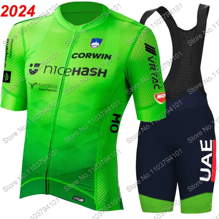 Maillot%20Slovenia%20National%20Team%202024%20Cycling%20Jersey%20Set%20Short%20Sleeve%20Clothing%20Men%20Road%20Bike%20Shirts%20Suit%20Bicycle%20bib%20Shorts%20MTB%20-%20Image%202