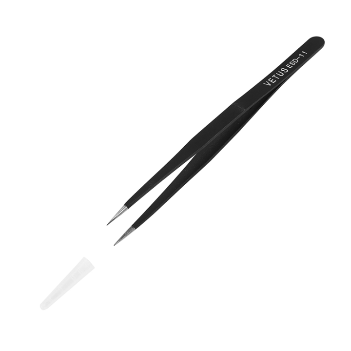 anti-static, tapered tip tweezers/pliers, straight pliers tool 13.97 cm long