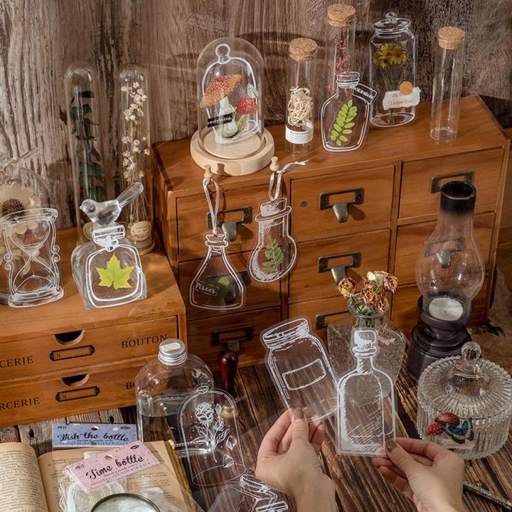 Panda Online 20PCS Museum Of Utensils Series PET Stickers Waterproof