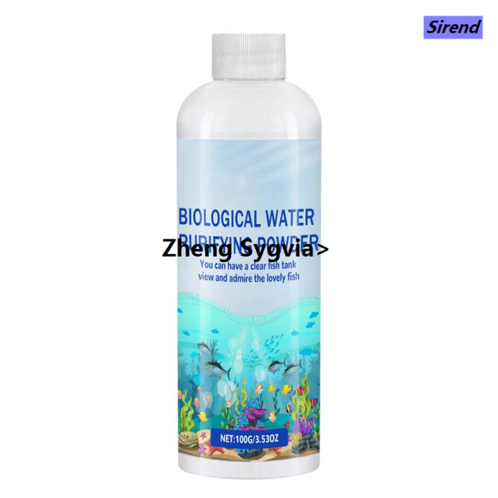 Haodeguiguo Sirend Special Aquarium Water Conditioner 100g Efficient Solution Fish Tank Aquarium Rapid Cleaning Solution For Clear