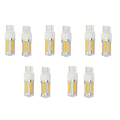 LKPCIGCXM 7443, T20 Led Bulbs Amber Yellow 900 Lumens Super Bright Turn Signals Light Brake Stop Parking Light (Pack of 10). 