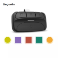 Linguolin Fashion 371LM 893MAX 890MAX 3 Buttons Remote Control Handheld Transmitter for PURPLE RED ORANGE Yellow Green Garage Gate Opener Type. 