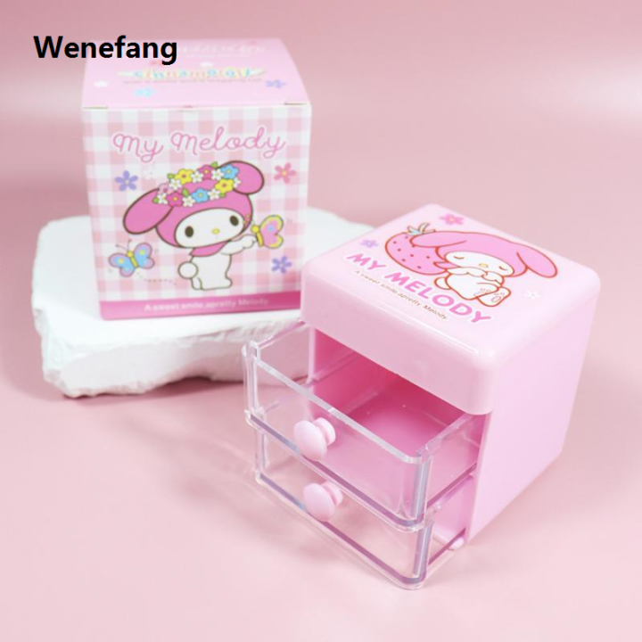 Wenefang%20Sanrio%20Hello%20Kitty%20Storage%20Box%20Makeup%20Bag%20Cinnamoroll%20Jewelry%20Box%20Fifty%20percent%20discount%20Drawer%20Style%20Arrange%20My%20Melody%20Cute%20Holiday%20Gifts%20for%20Girls%20-%20Image%206