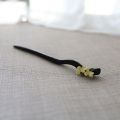 Headdress Red Rose Chinese Hair Stick Retro Handmade Flower Hair Forks Wooden with Tassel Hair Bun Hanfu Party. 