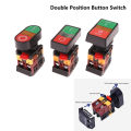 Tools High Quality Double Position Button APBB-22N Oval Double Head Lighted Push Button Switch GENGLI. 