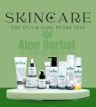Aloe Herbal Skin Care Set For Oily Acne Prone Skin. 