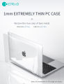 COTECi Crystal Clear Hard Shell Case for MacBook Air 13.6 M2 A2681 2022 Macbook Air M2 Case. 