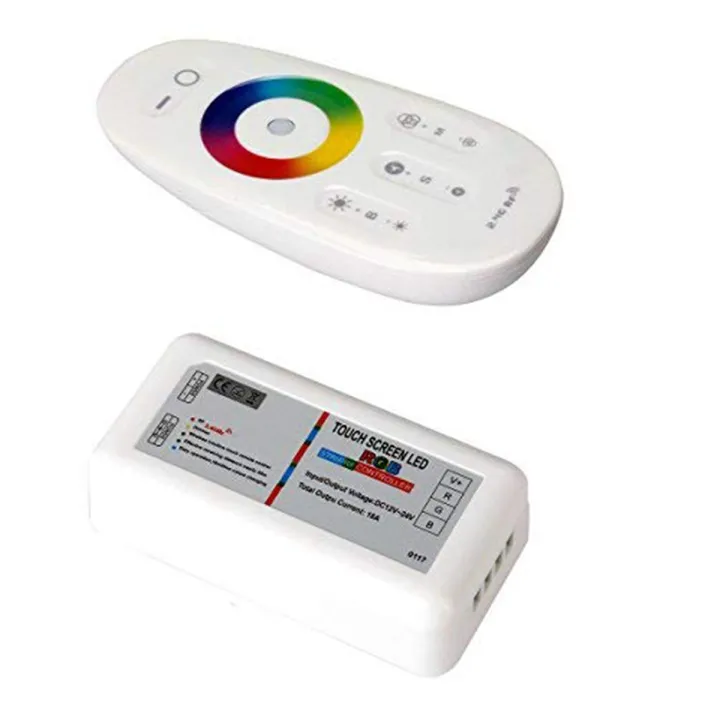 Resync Rf Led Remote RF LED Remote Controller 2.4GHz Wireless RF Touch LED RGB Dimmer ...