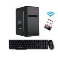 Computer Set with Core i3 with 8GB DDR3 RAM, 256GB SSD, and without Monitor. 