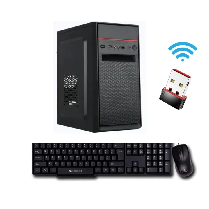 201 Computer Computer Set with Core i3 with 4GB DDR3 RAM, 128GB SSD, and without ...
