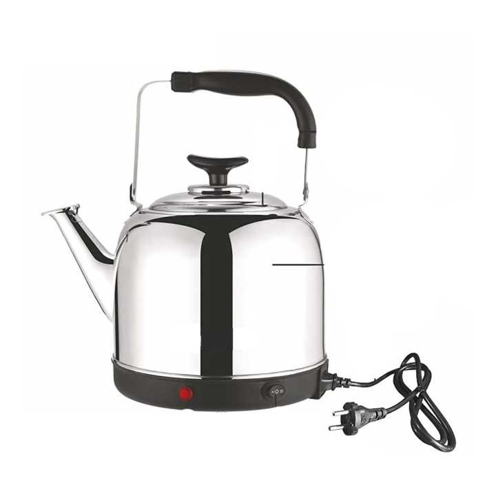 Motoso Electric Stainless Steel Whistling Kettle 7 Ltr Silver