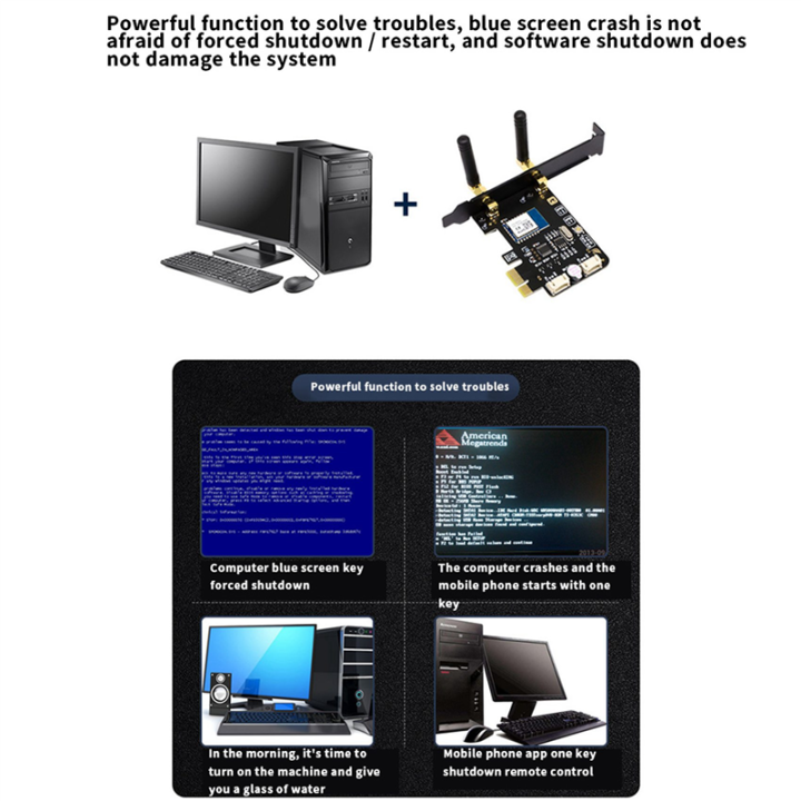 OUMERY%202X%20Tuya%20Wifi%20Computer%20Power%20Reset%20Switch%20PCIe%20Card%20for%20PC%20Computer,APP%20Remote%20Control,Support%20Home%20-%20Image%205