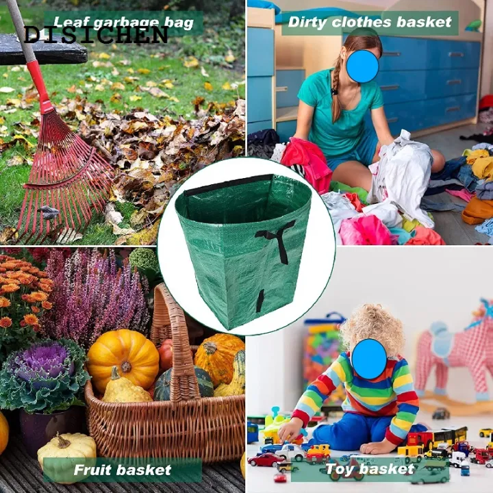 DISICHEN%20Luxury%201%20Pack%2053%20Gallon%20Reusable%20Garden%20Garbage%20Bags%20Falling%20Leaves%20Garbage%20Bag%20For%20Collection%20Yard%20Leaves%20Toys%20Storage%20Bags%20-%20Image%206