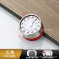 Stainless Steel Kitchen Mechanical Reminder Student Study Time Timer Rotating Alarm Clock with Magnet Magnetic Attachment. 