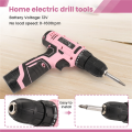 HILDA Electric Drill 12V Cordless Drill Wireless Power Driver EU Plug. 