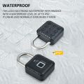 Smart padlock CR2032 battery password lock. 