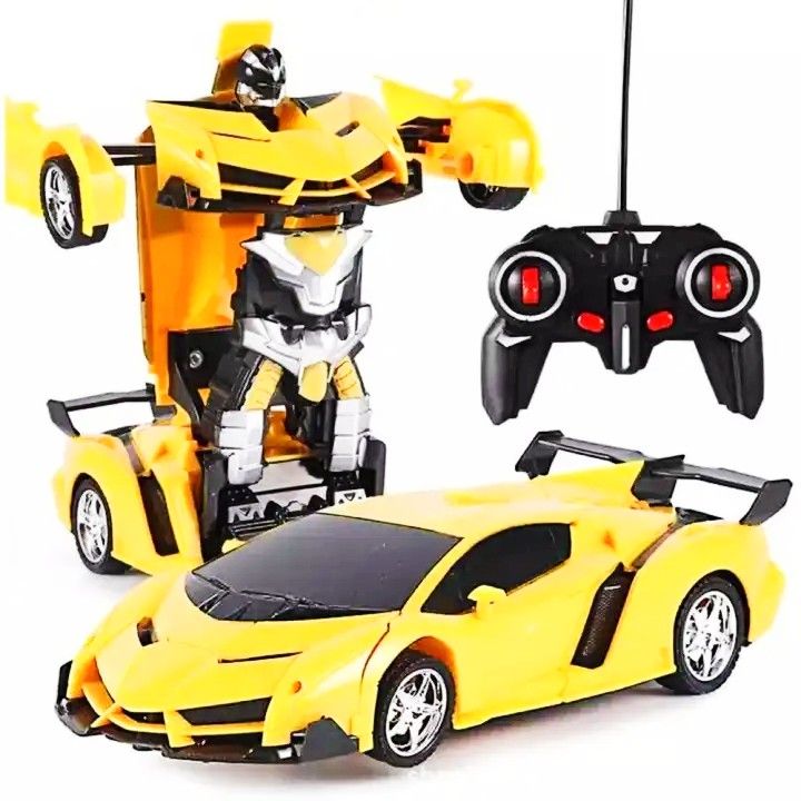 Remote Control Deformation Lamborghini Robot Car