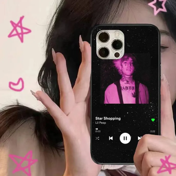 Lil%20Peep%20Phone%20Case%20For%20iPhone%2011%2012%2013%20Mini%2013%2014%20Pro%20XS%20Max%20X%208%207%20Plus%20SE%20XR%20Shell%20-%20Image%205