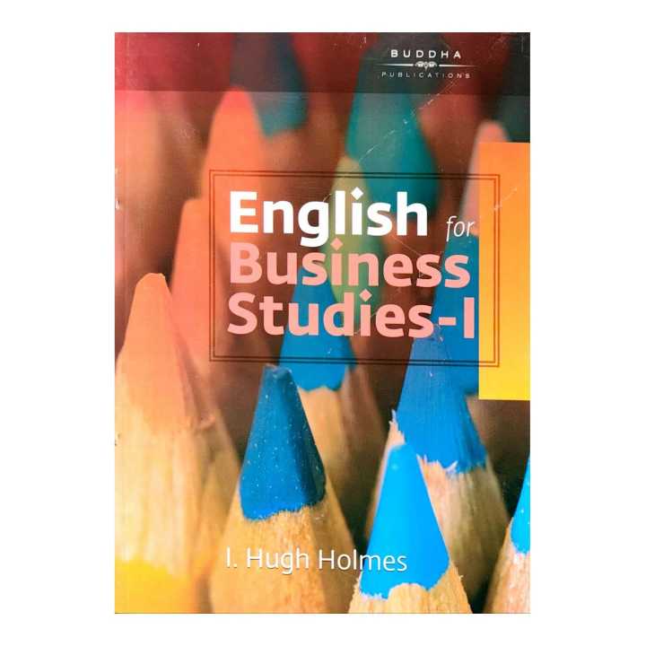 English For Business Studies - A Textbook For BBS 1st Year