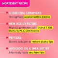 Dot & Key Ceramide & Peptide Barrier Repair Lip Balm SPF 50, PA+++ (Plush Pink) 10gm. 