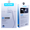 Mzone Music 3D Sound Earphone For Music Lover. 