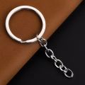 10pcs Key Ring Key Stainless Steel Waterproof Round Split Car Key Chain Keyrings String Split. 