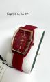 BOLUN Premium Ladies Analog Watch – Stylish Rectangle Dial | Available in Brown, Red, Black, Green & White. 