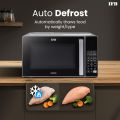 IFB 24L Solo Microwave  with 69 Auto Cook Menus (24PM2S, Silver, Mug Recipes, Steam Clean, Auto Reheat, Preset Timer, Power Save, Child Safety Lock, 10 Power Levels). 
