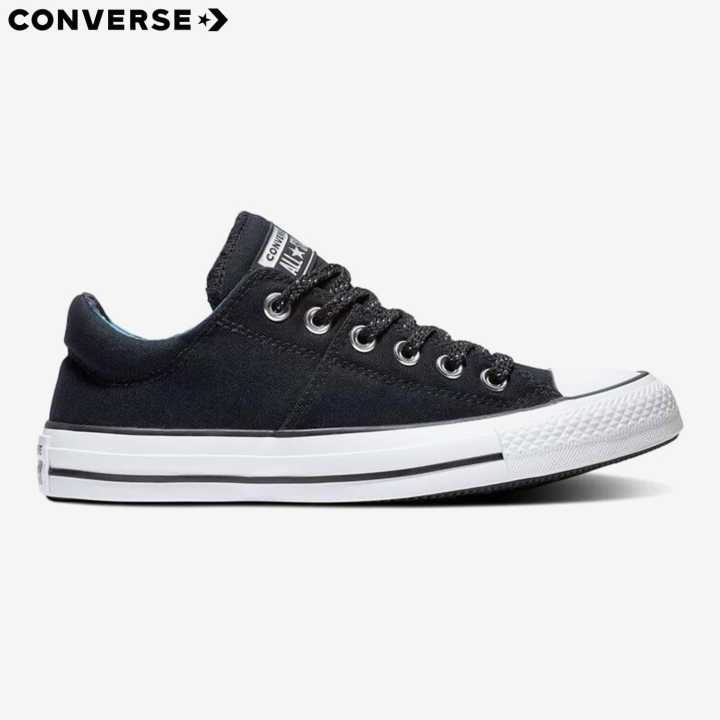 Converse Chuck Taylor All Star Madison Ox Black Basketball Shoes For Women 565223C