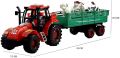 Tractor Trolley Toy With Animals For Kids. 