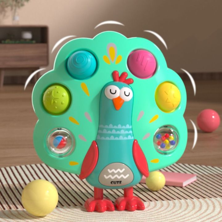 Pressing Music Toy Button Play Toys Sensory Push Toy Finger Training ...