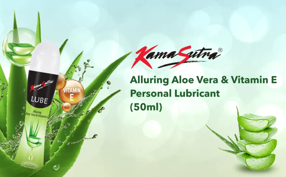 KɑmɑSutrɑ Lube Strawberry+Aloe Personal Lubricant for Men & Women - 50 ml
