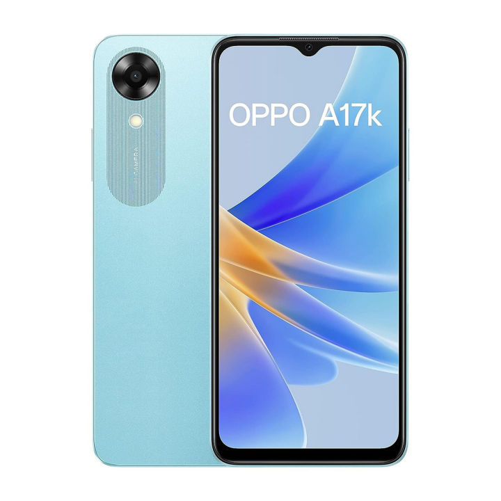 Oppo A17k | 3GB RAM & 64GB ROM | 5000 mAh Battery | Side Mounted Finger Sensor