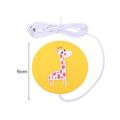 Spreeshop USB Cartoon Cup Warmer Heat Beverage Mug Mat Keep Drink Warm Heater Mugs Coaster , Giraffe. 