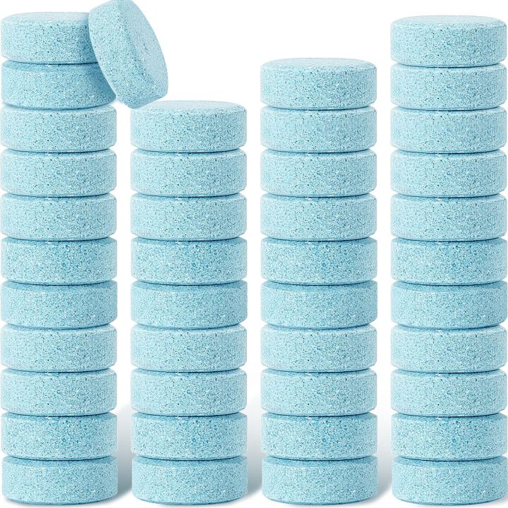 60pcs Car Effervescent Washer Car Windshield Glass Concentrated Washing Tablets Cleaning Tablets Solid Wiper