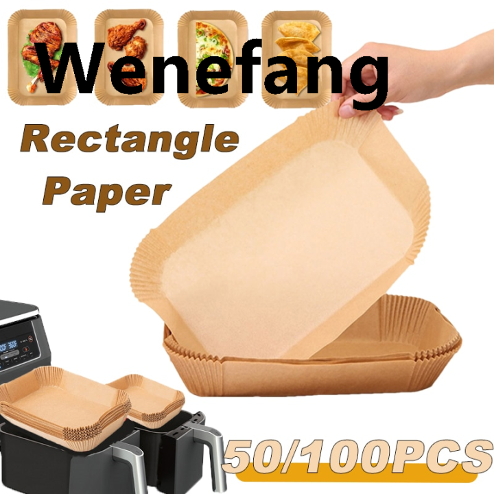 Wenefang%20Rectangular%20Air%20Fryer%20Disposable%20Paper%20Kitchen%20Air%20Fryer%20Liner%20Paper%20Mats%20Non-Stick%20Oil%20Baking%20Paper%20Pad%20for%20Oven%20Kitchen%20Tool%20-%20Image%202