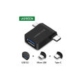 Ugreen Micro USB+ USB-C to USB 3.0 OTG Adapter. 