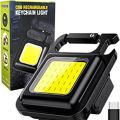 Mini LED Flashlight Work Light Portable Pocket Flashlight Keychains USB Rechargeable - Torch Lights |. 