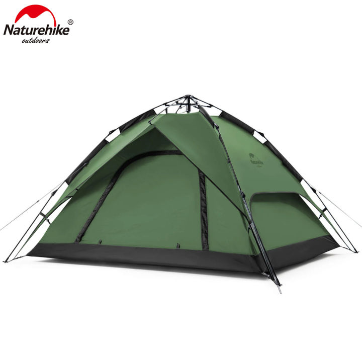 Naturehike%203-4%20Person%20Pop%20Up%20Tent%20Outdoor%20Portable%20Camping%20Travelling%20Hiking%20Dual%20Purpose%20Automatic%20Tent%20-%20Image%202