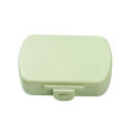 Trendiq Pill Case High Capacity 6 Grids Rectangular Tablets Splitter Case. 