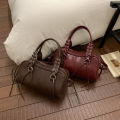 Women’s PU Leather Handbag 6625 | Designer Handheld & Crossbody Bag | Stylish Leather Strap Detail Design bag for women. 