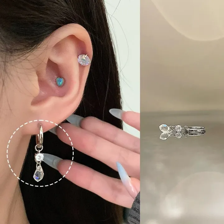 Star%20Tears%20Crystal%20Water%20Drops%20Pendant%20Ring%20Ear%20Buckle%20Female%20Temperament%20All-match%20Huazi%20Zircon%20Earrings%20Ear%20Jewelry%20-%20Image%206
