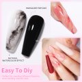 Mini Born BORN PRETTY 6 IN 1 Nail Glue Gel 15ML for Acrylic Nails Soak off Base Gel Top Coat UV Extension Nail Gel False Nail Tips Gel. 