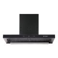 FABER Hood Cygnus IN 3D HC SC FL BK 60cm 1350m3/hr Ducted Auto Clean Wall Mounted Chimney with Odor Sensor (Black). 